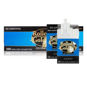 ROLLED GOLD LIGHTS CARTONS